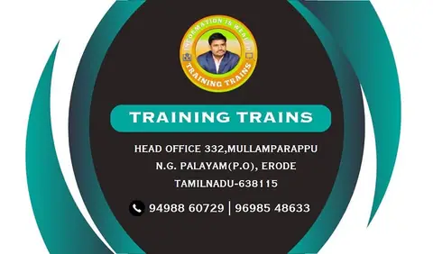 Training Trains, Erode - Instagram post, 7 April 2023