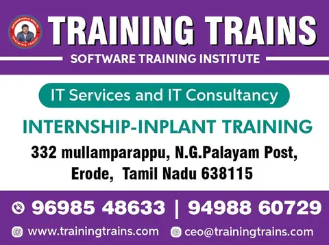 Training Trains, Erode - Instagram post, 25 April 2023