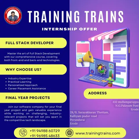 Training Trains, Erode - Instagram post, 11 October 2023
