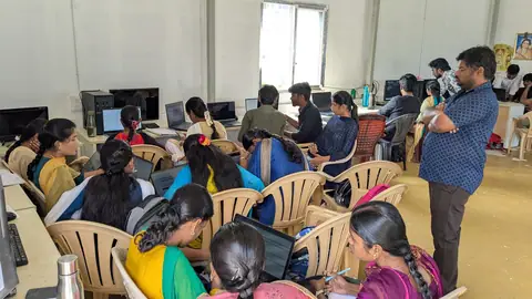 Training Trains, Erode - Instagram post, 11 January 2025