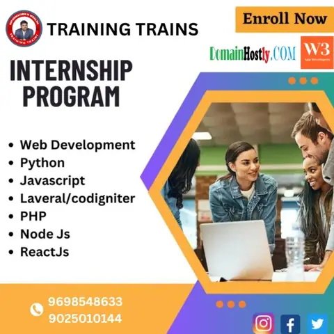Training Trains Internship (28 May 2025) - Training Trains, Erode
