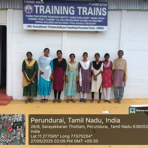 Training Trains Internship (30 May 2025) - Training Trains, Erode