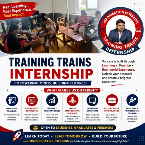 Training Trains Internship (19 June 2026)