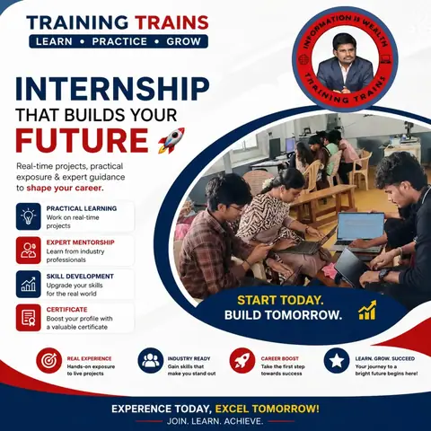 Training Trains Internship (19 June 2026)
