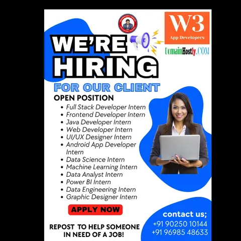 Training Trains Internship (16 August 2025) - Training Trains, Erode
