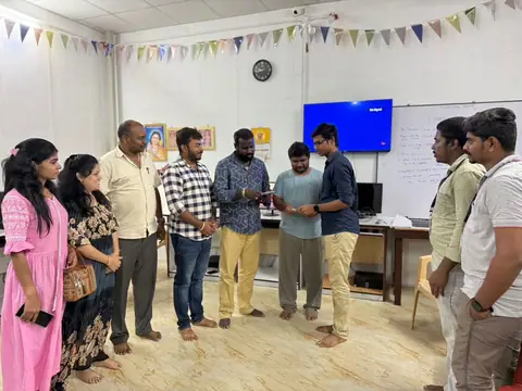 Training Trains Internship (22 September 2025) - Training Trains, Erode, 22 September 2025 (2 of 4)