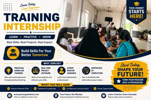Training Trains Internship – Learn, Practice & Grow