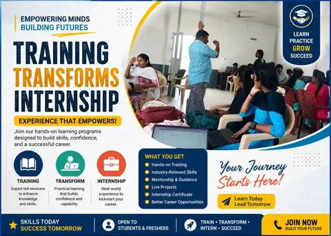 Training Trains Internship Program (15 June 2026)