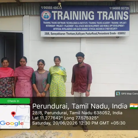 Training Trains Internship Program (21 June 2026) - Training Trains, Erode, 21 June 2026 (10 of 19)