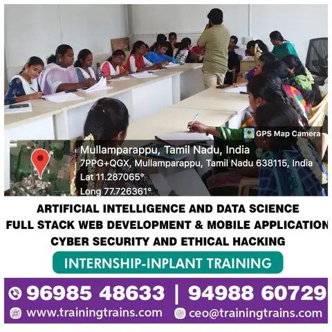 Java Internship (27 June 2023) - Training Trains, Erode