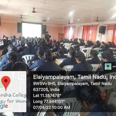 Vivekanada College of engineering for Women - Training Trains, Erode, 8 April 2022 (2 of 10)