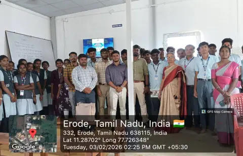We sincerely thank Nanjiah Lingammal Polytechnic College - Training Trains, Erode, 3 February 2026 (3 of 3)