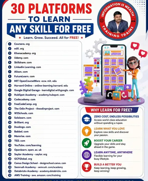 Why wait to start learning when the world’s best - Training Trains, Erode