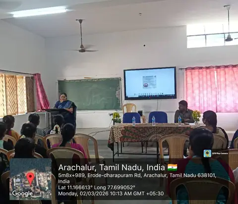 Workshop on “Project Output Form Design in PHP Platform” - Training Trains, Erode, 5 March 2026 (10 of 13)