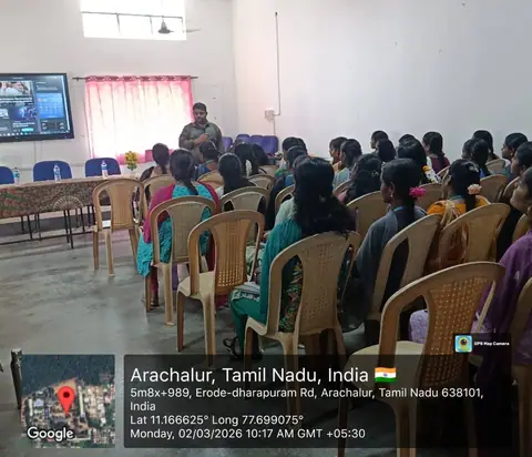 Workshop on “Project Output Form Design in PHP Platform” - Training Trains, Erode, 5 March 2026 (3 of 13)