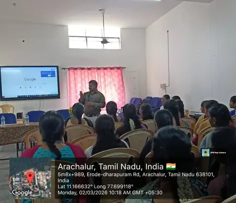 Workshop on “Project Output Form Design in PHP Platform” - Training Trains, Erode, 5 March 2026 (5 of 13)
