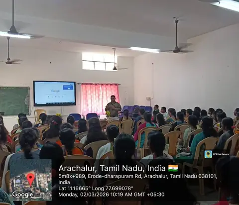 Workshop on “Project Output Form Design in PHP Platform” - Training Trains, Erode, 5 March 2026 (6 of 13)