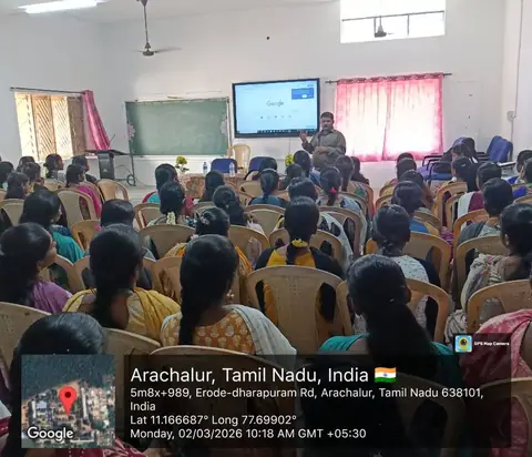 Workshop on “Project Output Form Design in PHP Platform” - Training Trains, Erode, 5 March 2026 (7 of 13)